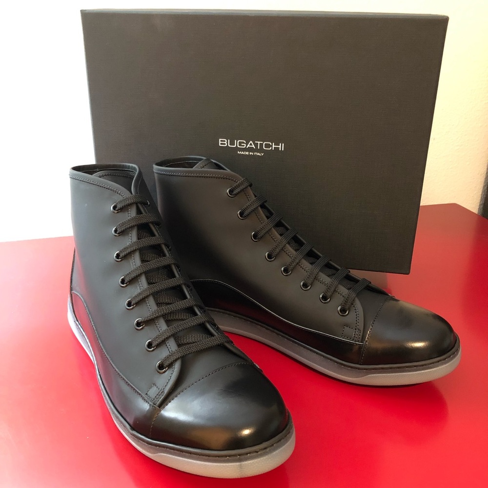 Bugatchi 100% Leather “Venezia” Sneaker